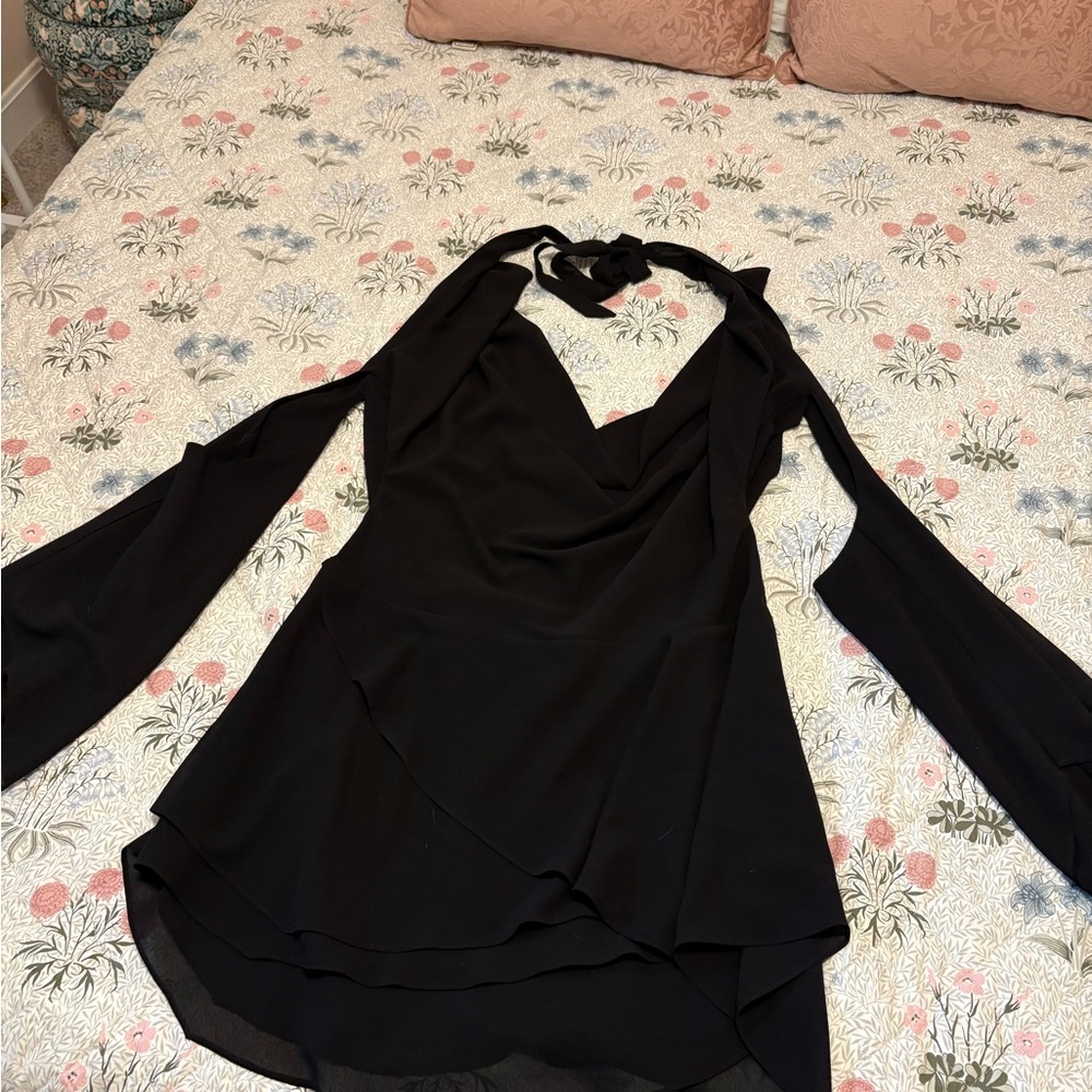Black Halter backless Tunic I.AM.GIA